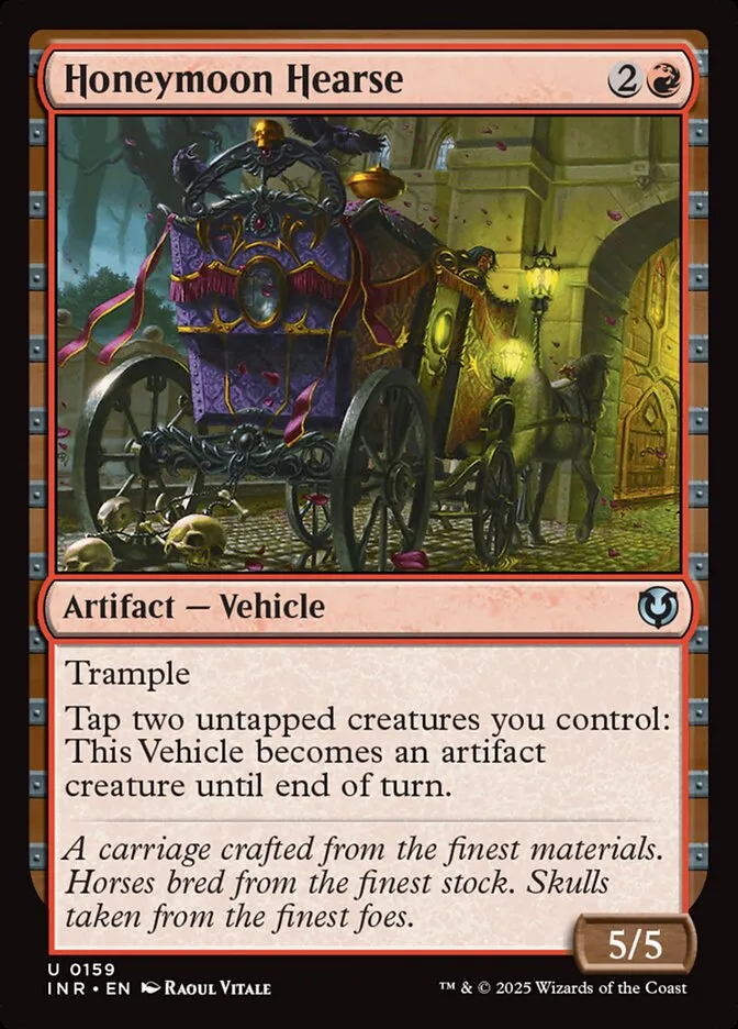 ハネムーンの霊柩車