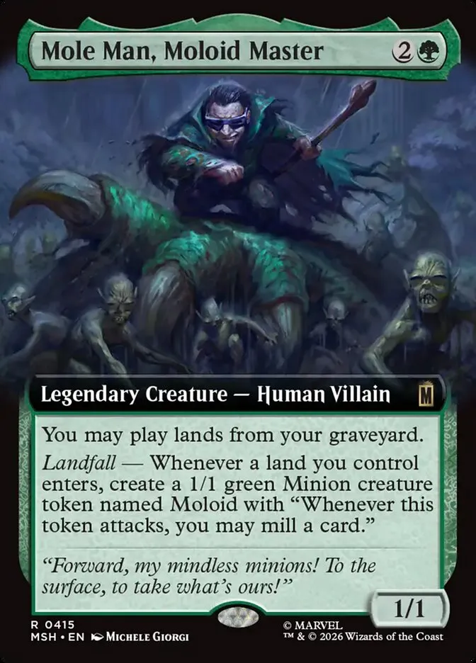 モロイドの支配者、モールマン