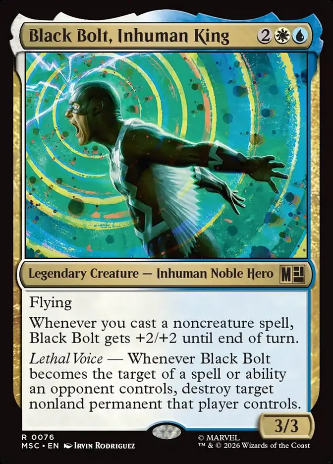 インヒューマンズの王、ブラックボルト