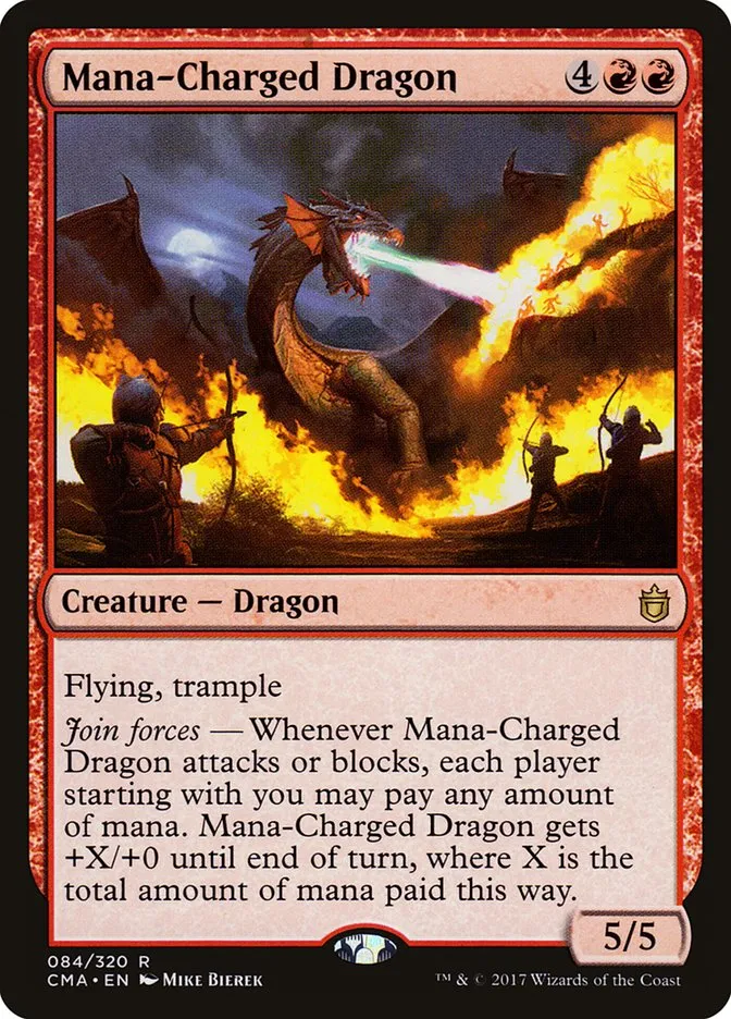 マナ蓄積のドラゴン