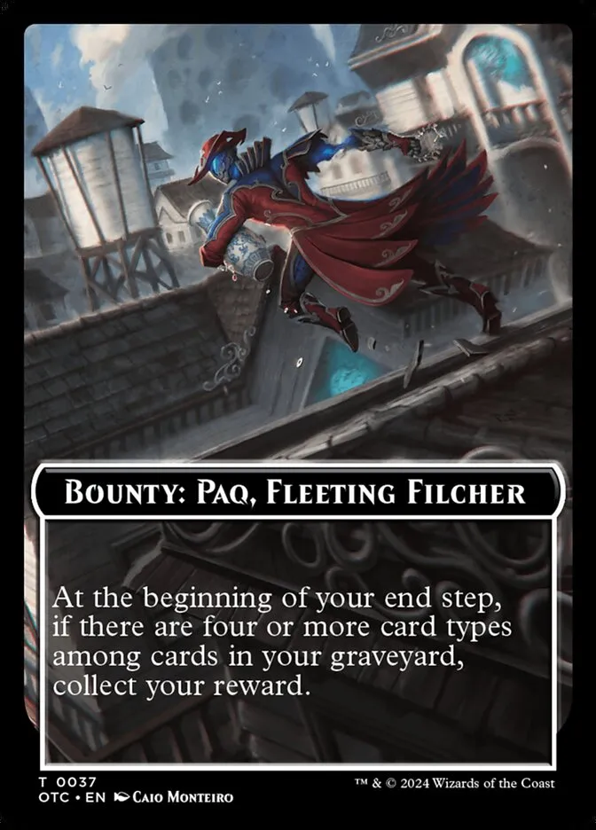 Bounty: Paq, Fleeting Filcher (表)