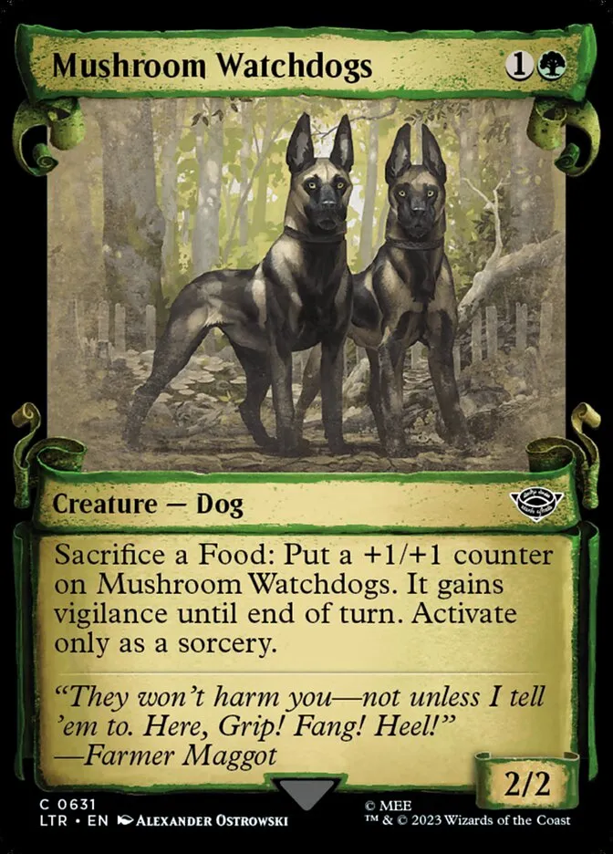 茸の番犬