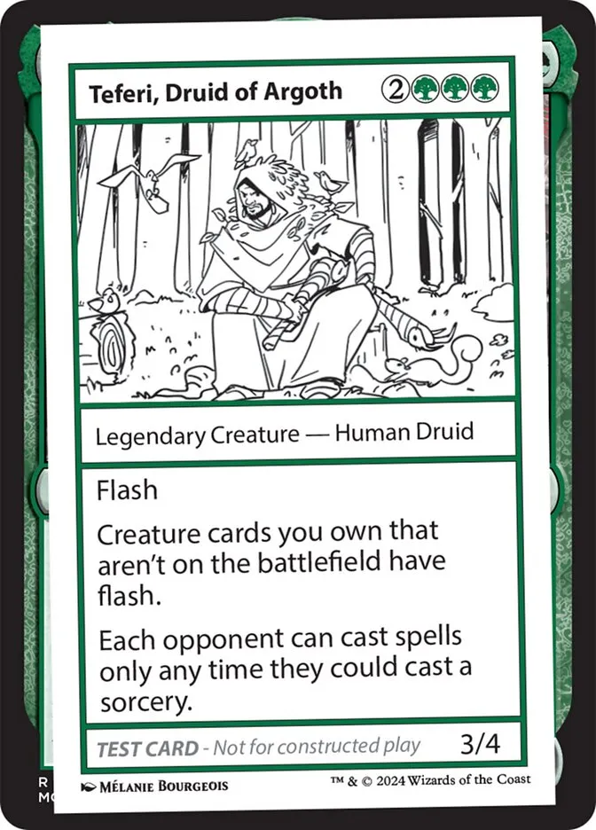 Teferi, Druid of Argoth
