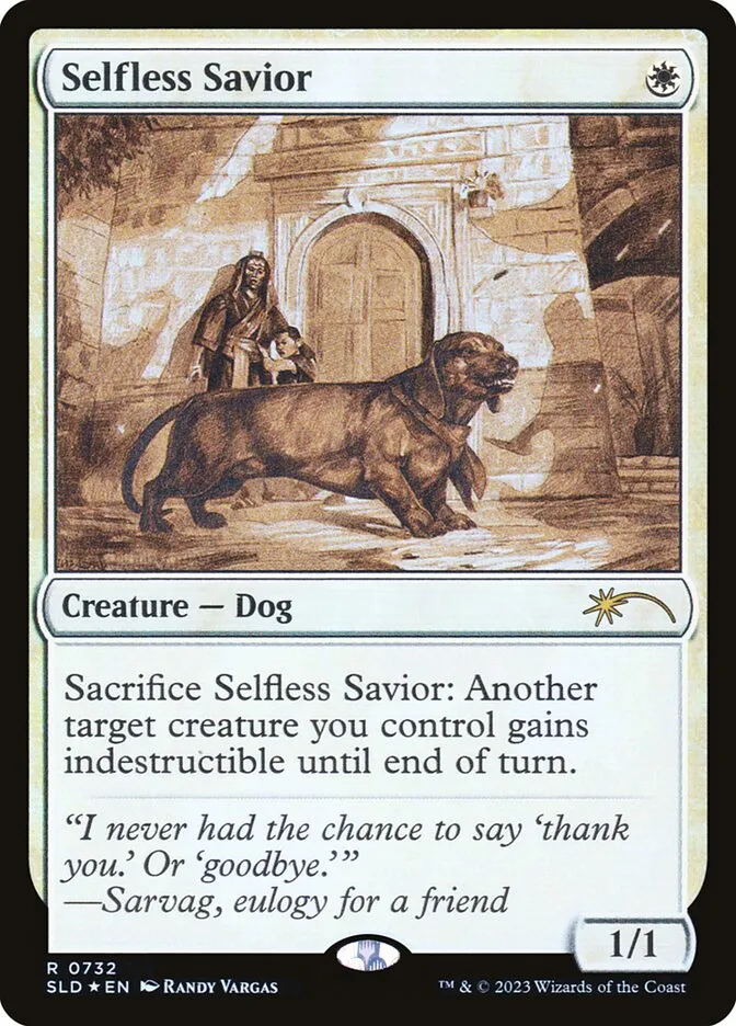 無私の救助犬