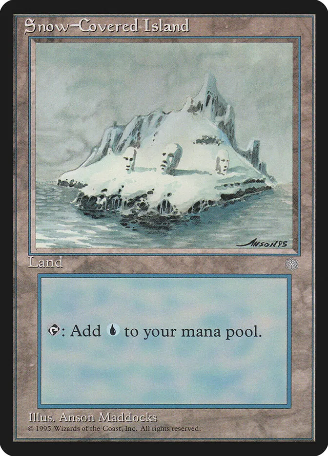 冠雪の島