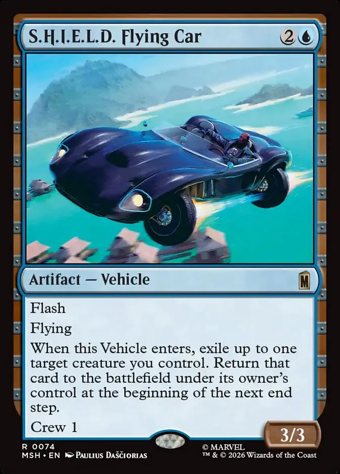 S.H.I.E.L.D.の飛行車