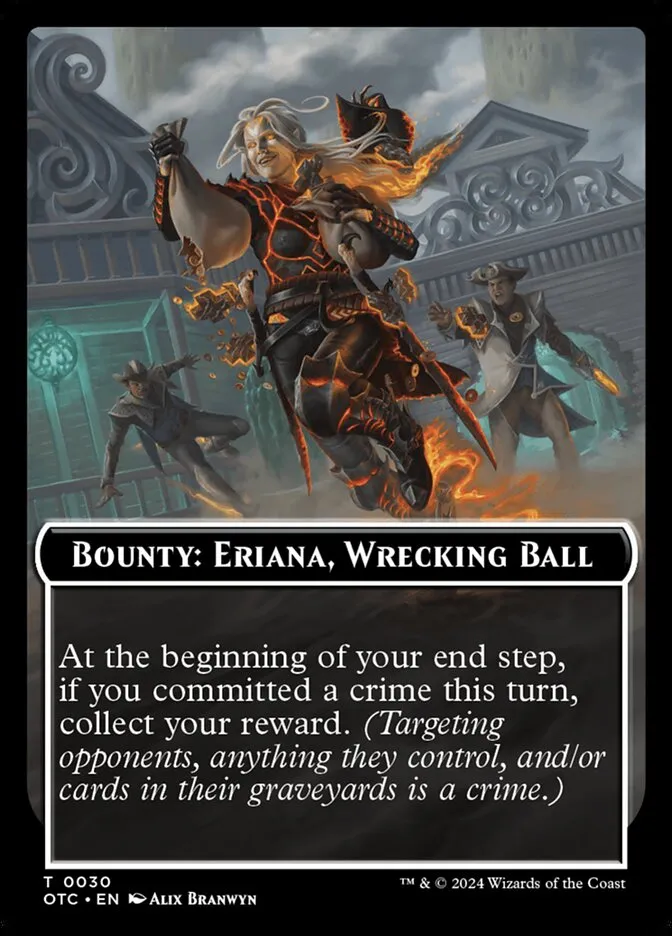 Bounty: Eriana, Wrecking Ball (表)