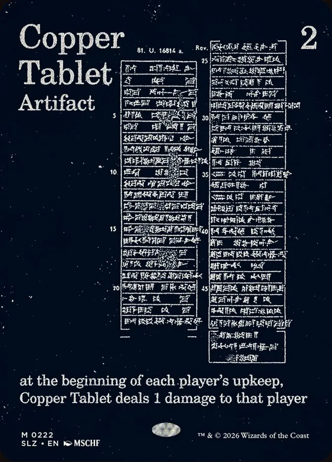 Copper Tablet