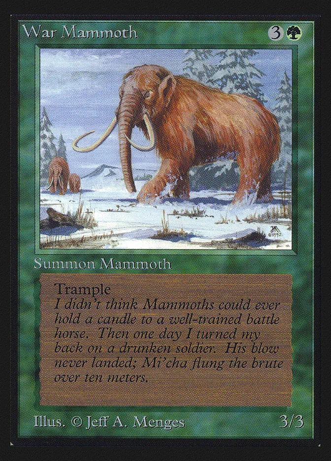 ウォー・マンモス