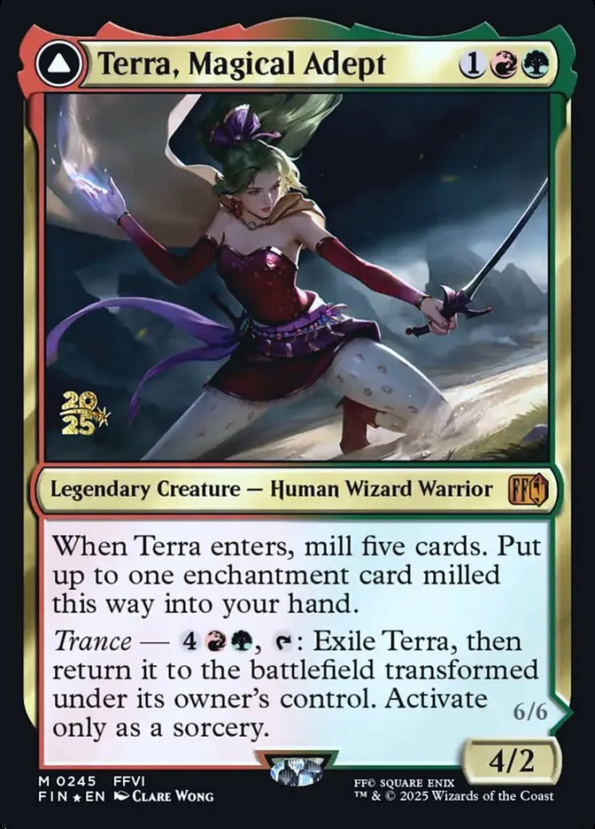 魔導戦士、ティナ (表)
