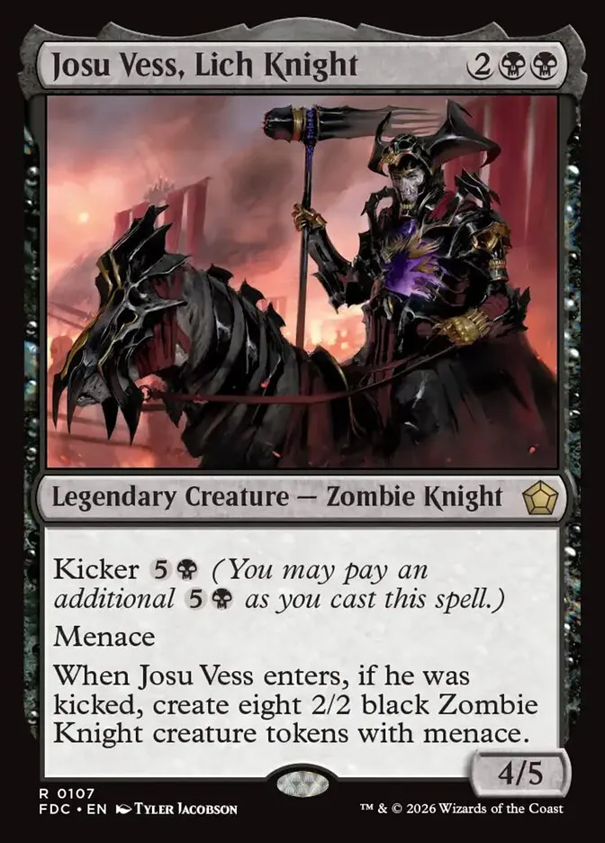 Josu Vess, Lich Knight