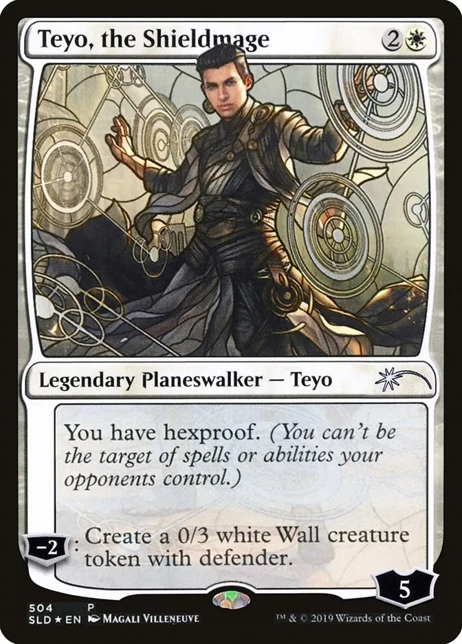 盾魔道士、テヨ