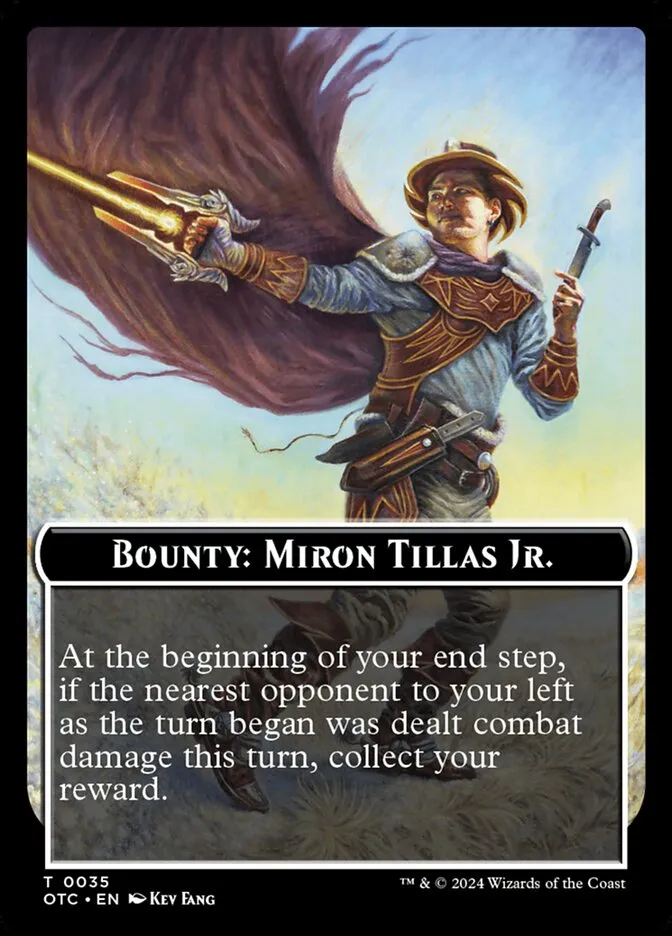 Bounty: Miron Tillas Jr. (表)