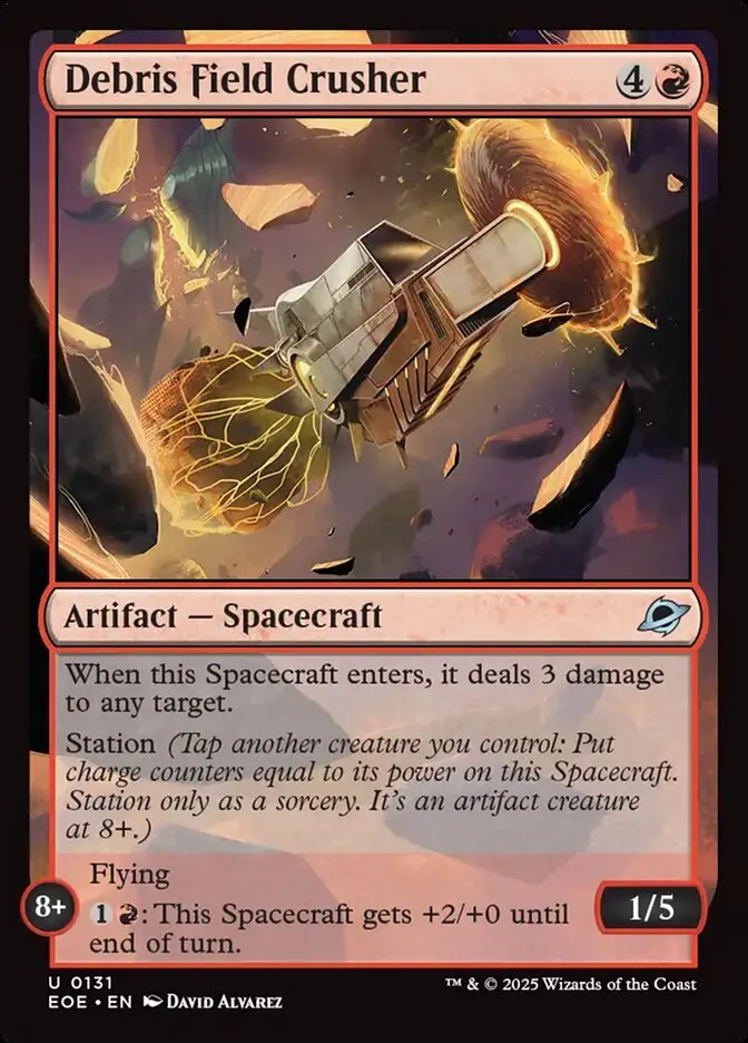 デブリ宙域の破砕船