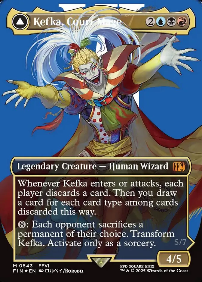 人造魔導士、ケフカ (表)