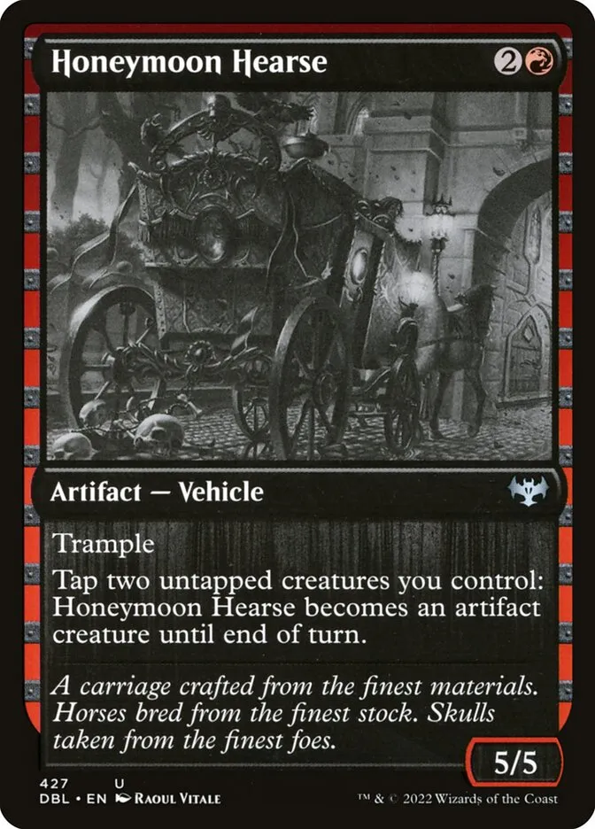 ハネムーンの霊柩車