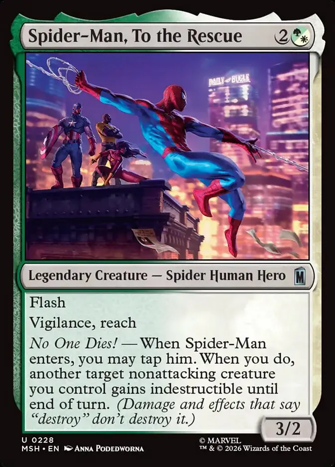 助けに参上、スパイダーマン