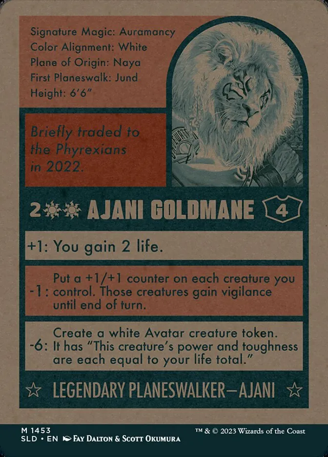 Ajani Goldmane (裏)
