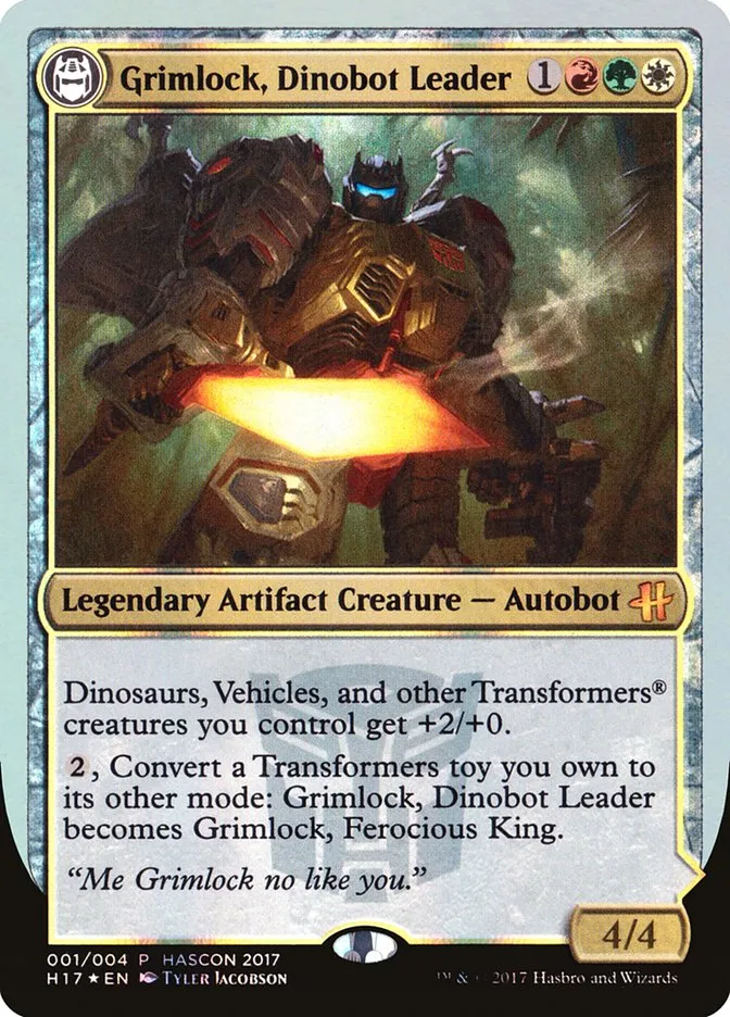 Grimlock, Dinobot Leader (表)