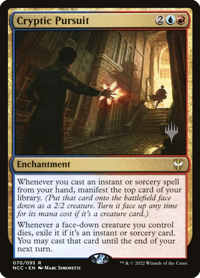 謎めいた追跡