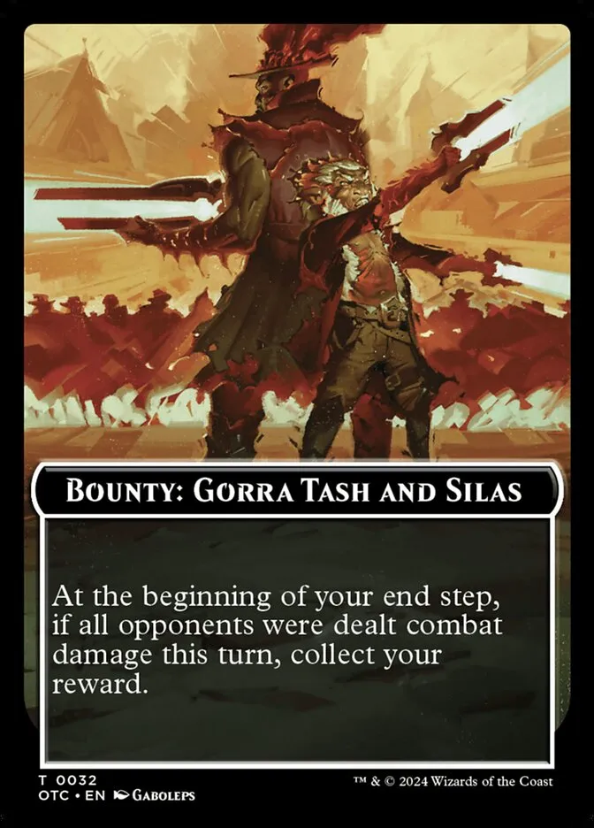 Bounty: Gorra Tash and Silas (表)