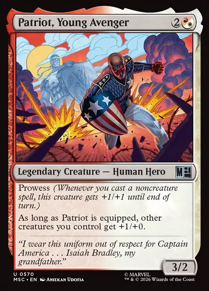 ヤング・アベンジャーズ、パトリオット