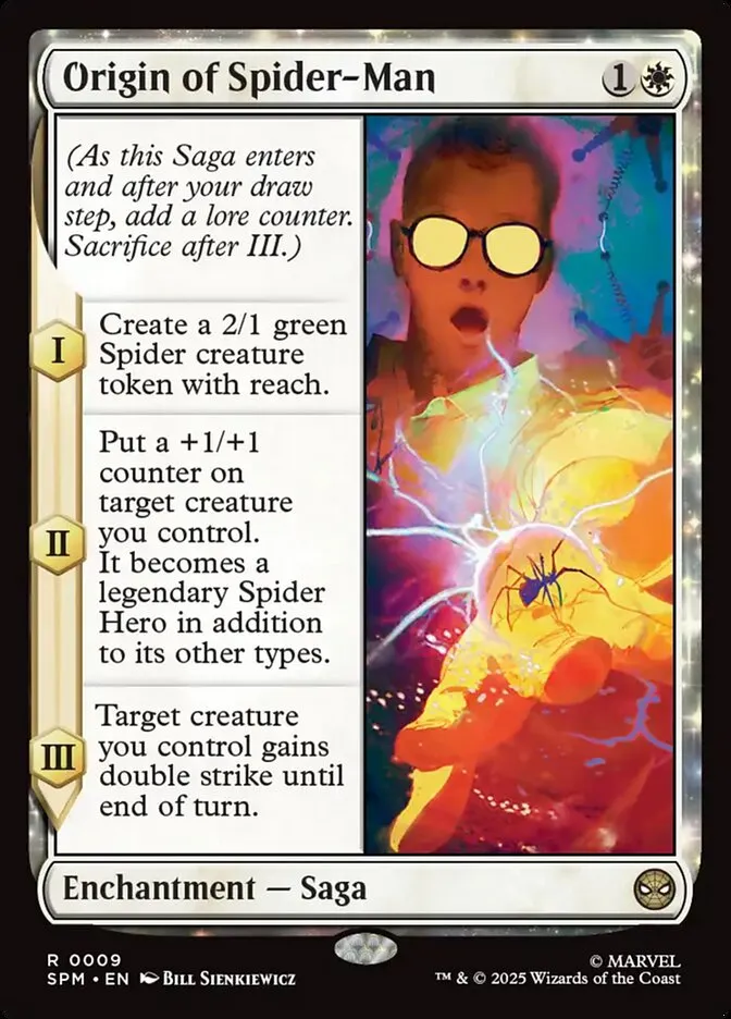 スパイダーマンの原点