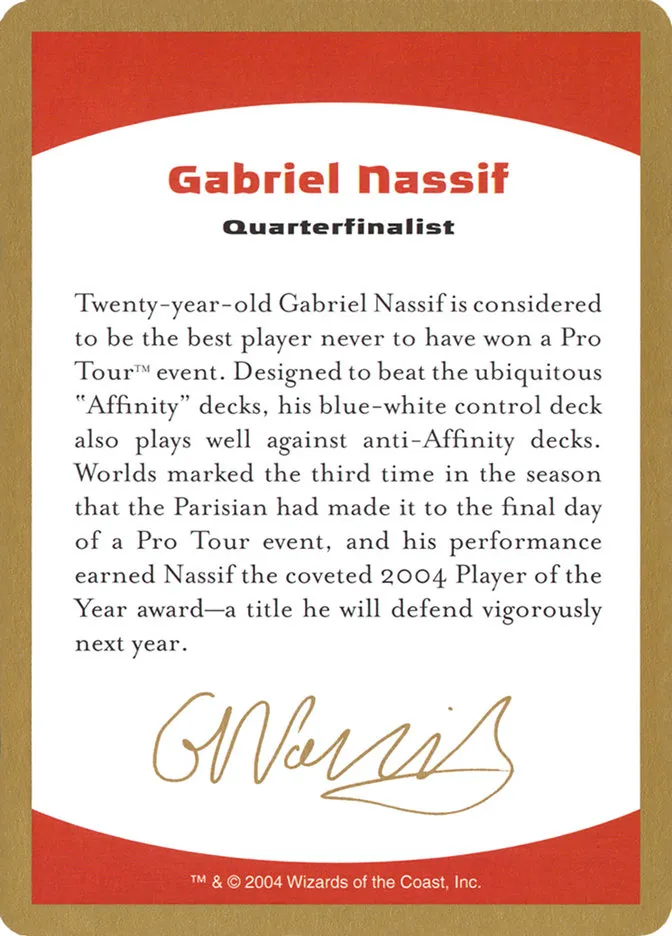 Gabriel Nassif Bio