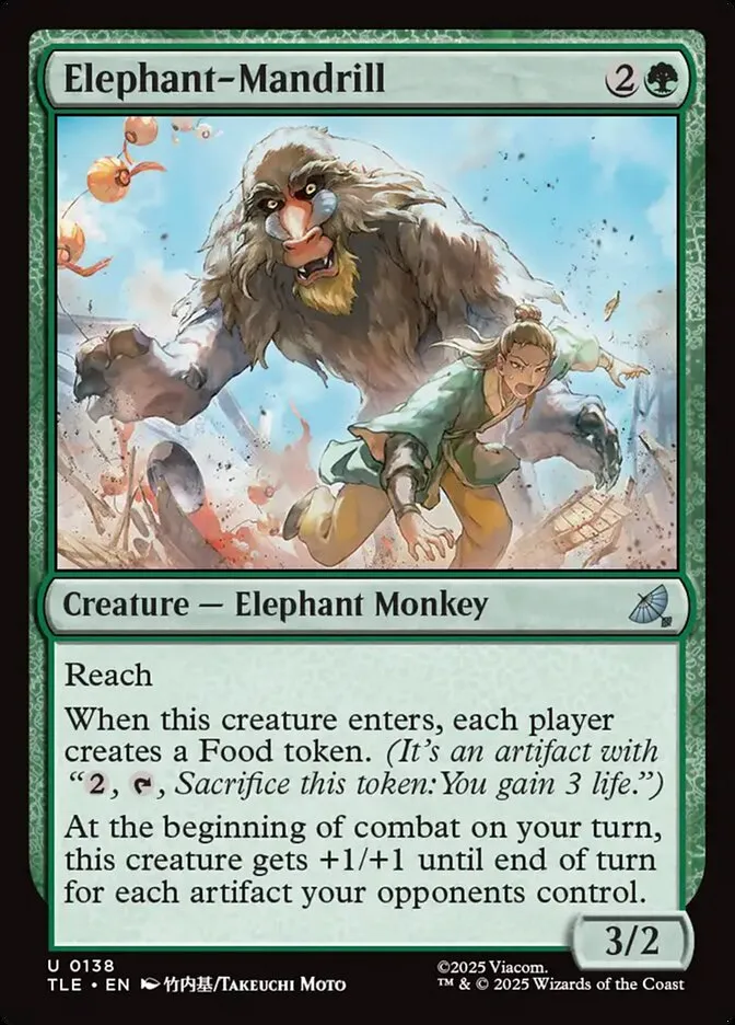 ゾウマンドリル