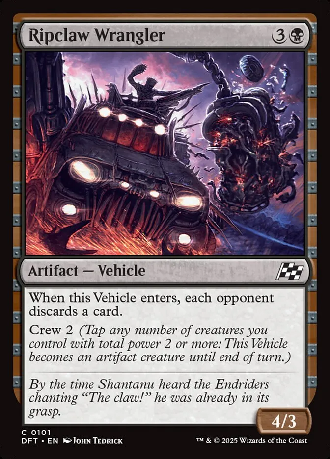 裂爪の暴走車