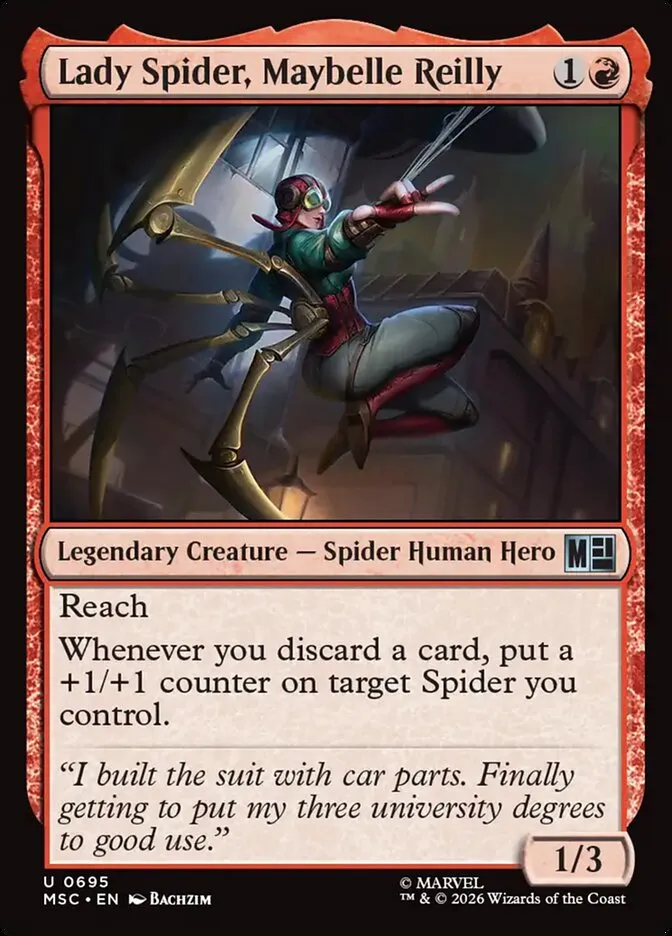 レディ・スパイダー、メイベル・ライリー