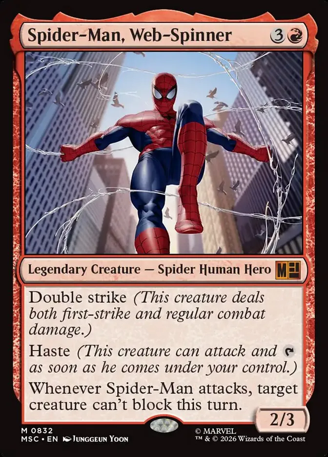 蜘蛛糸使い、スパイダーマン