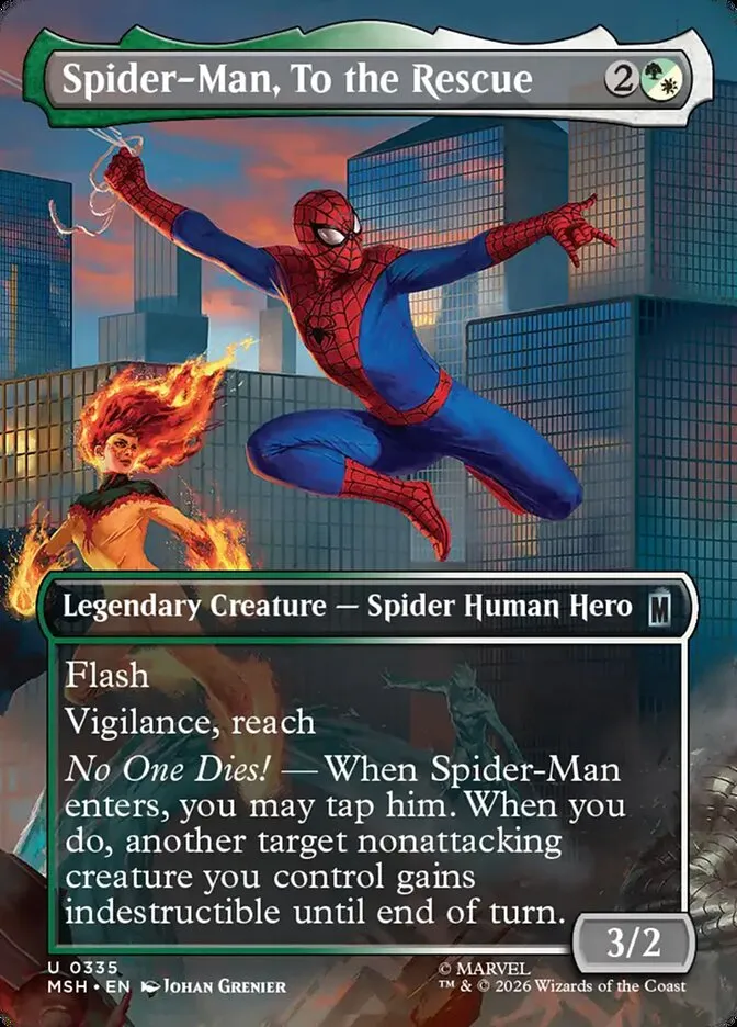助けに参上、スパイダーマン