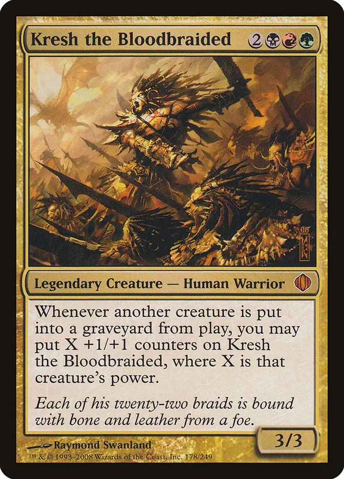 血編み髪のクレシュ