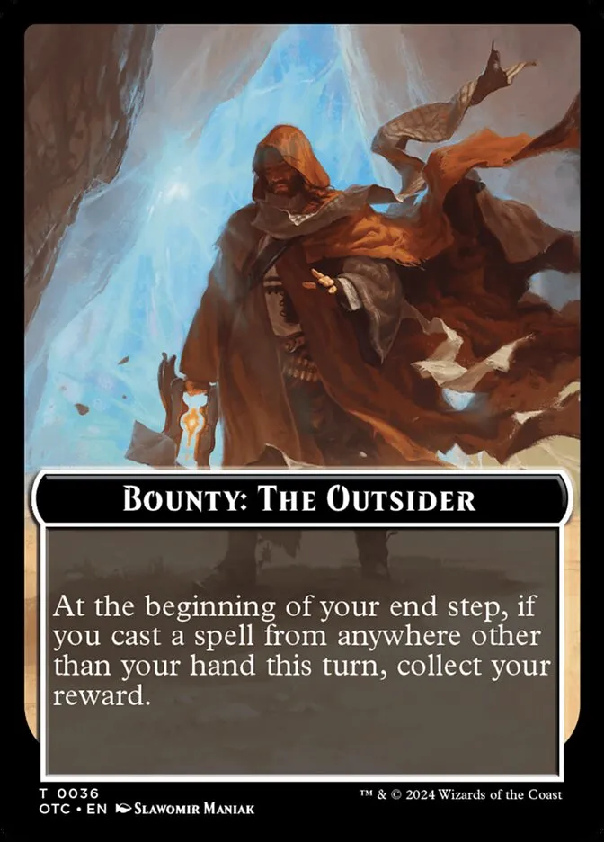 Bounty: The Outsider (表)