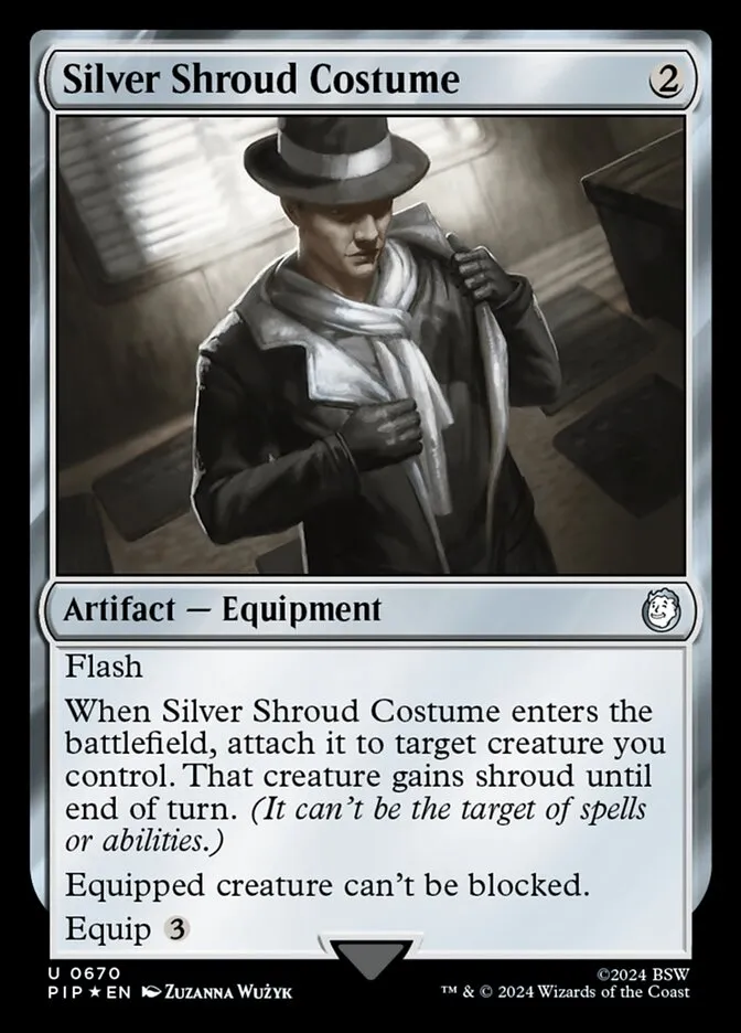シルバー・シュラウドの衣装