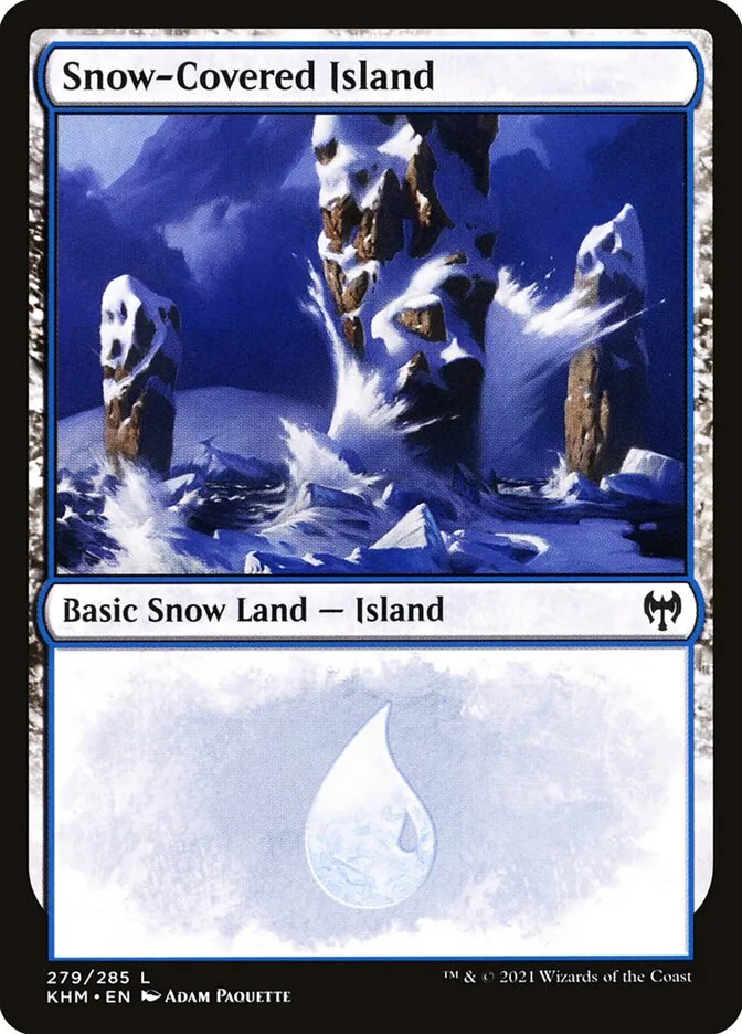 冠雪の島