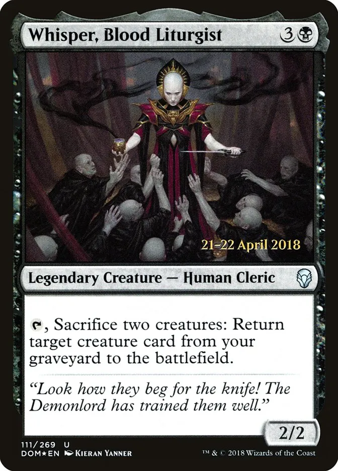 血の儀式司、ウィスパー
