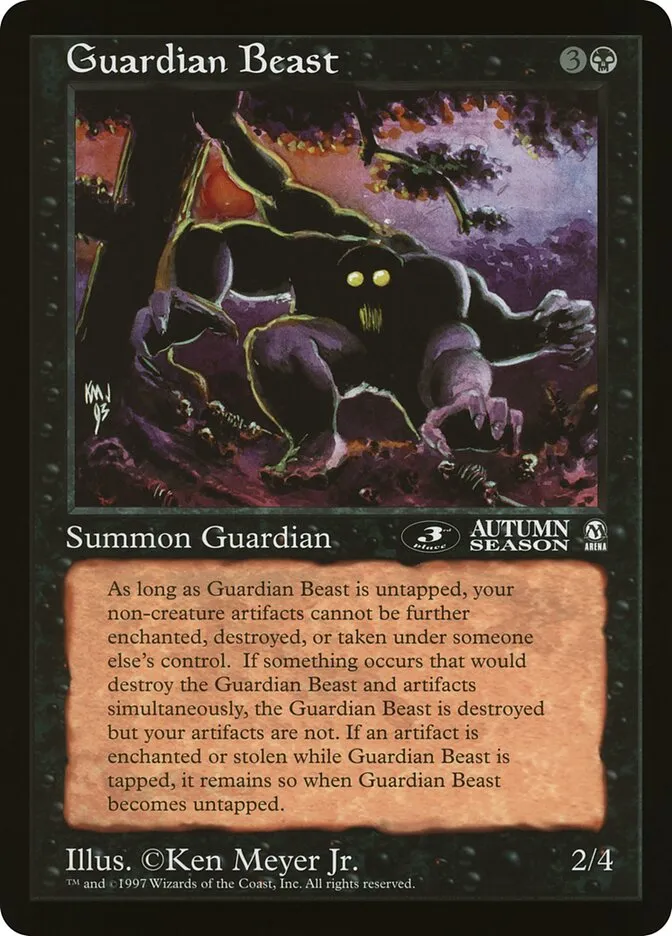 Guardian Beast (表)
