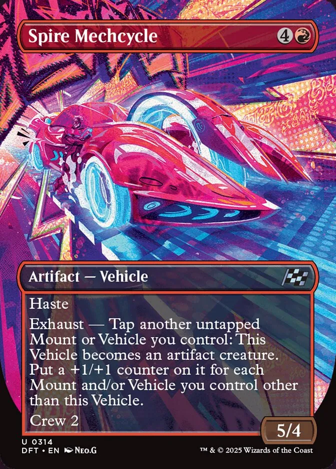 クラウドスパイアの機動二輪車