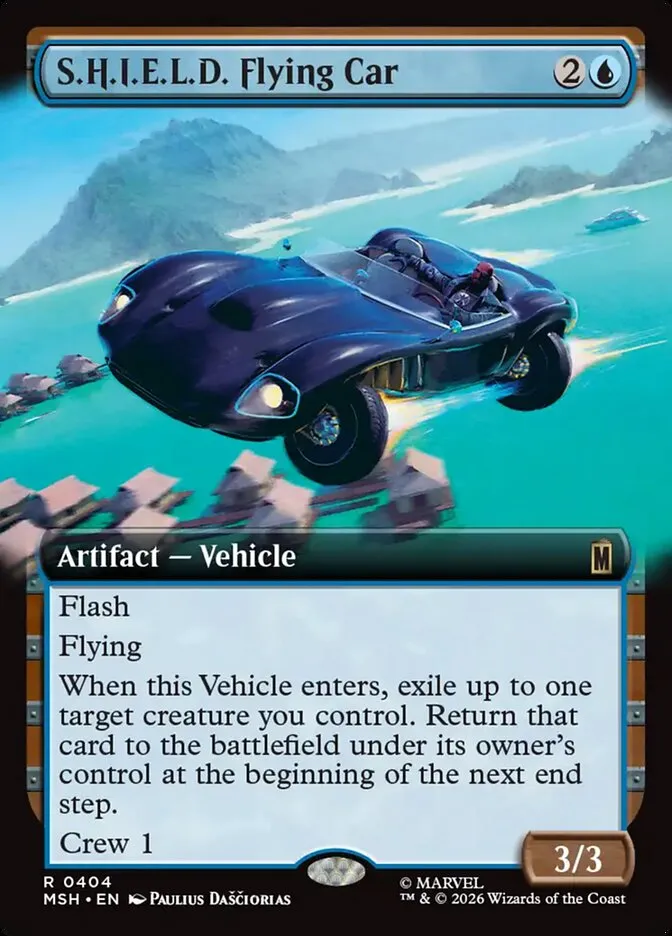 S.H.I.E.L.D.の飛行車