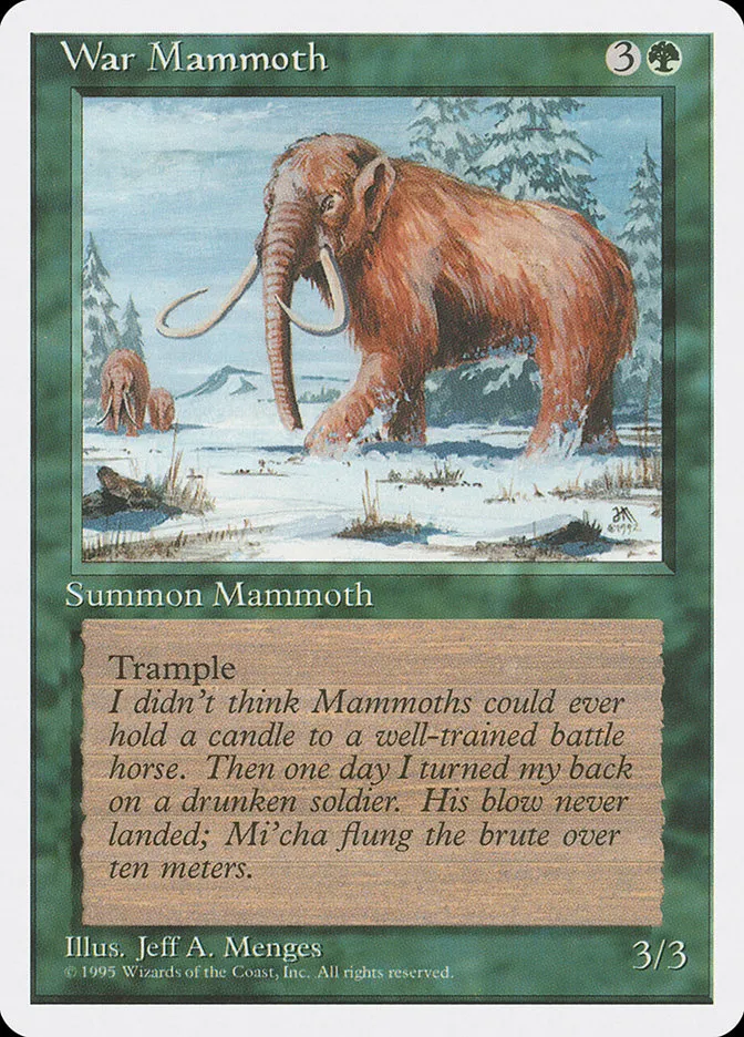 ウォー・マンモス