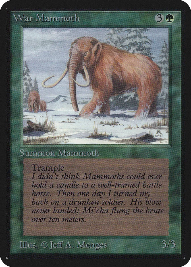 ウォー・マンモス