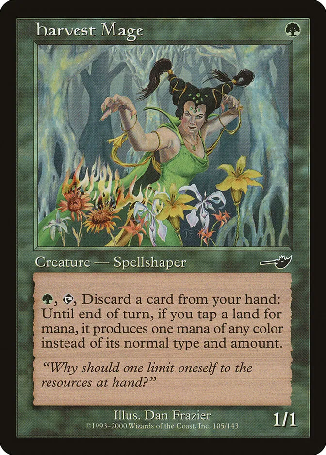 収穫の魔道士