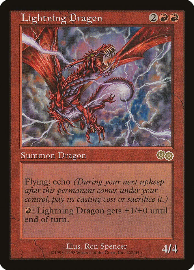 稲妻のドラゴン