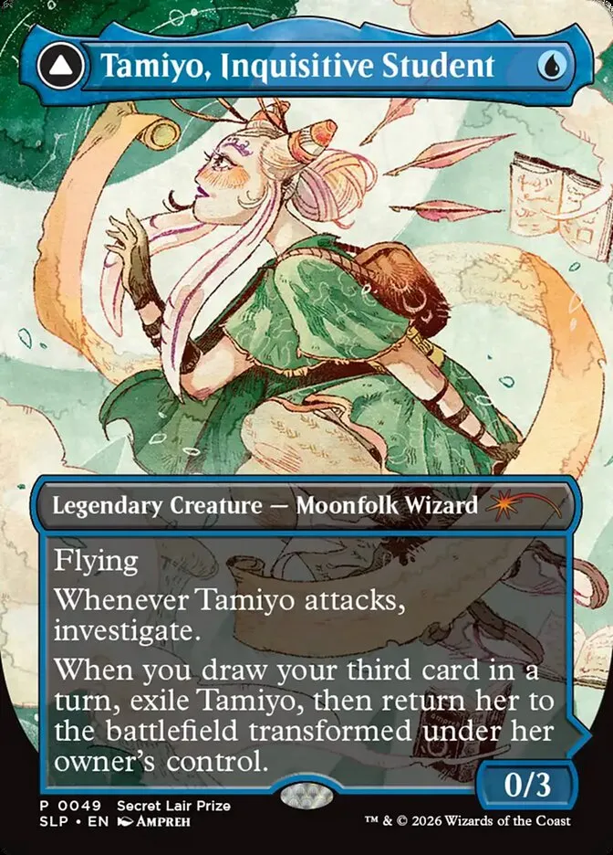 Tamiyo, Inquisitive Student (表)