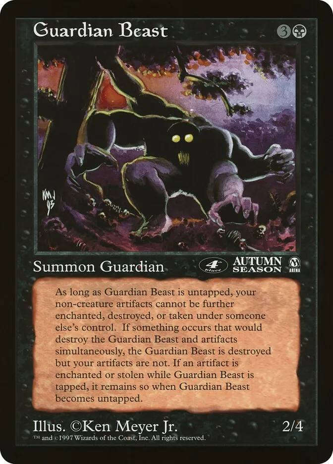 Guardian Beast (表)