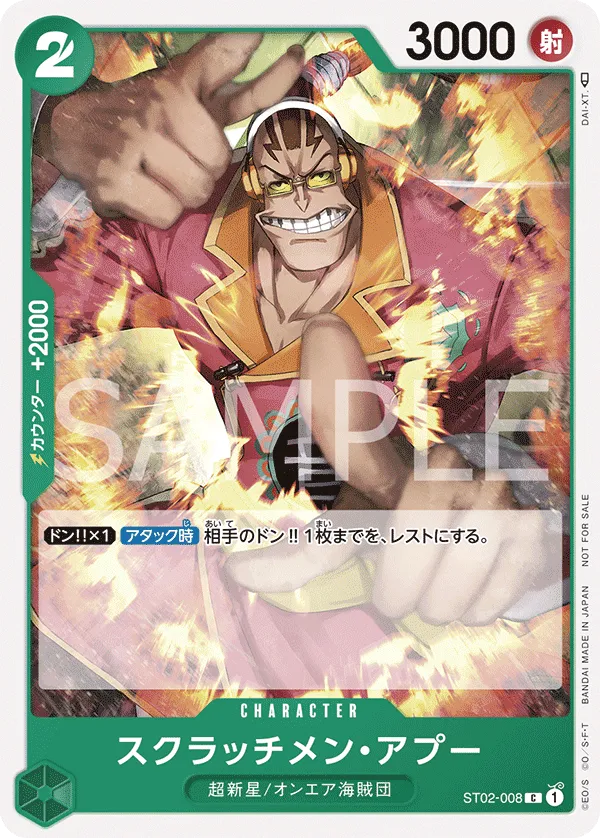 スクラッチメン・アプー