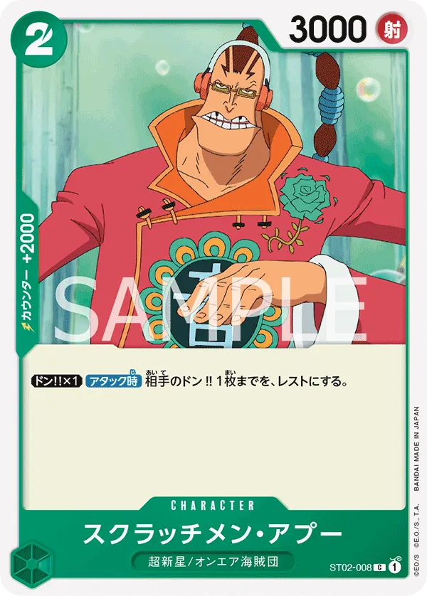 スクラッチメン・アプー