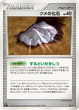 ツメの化石